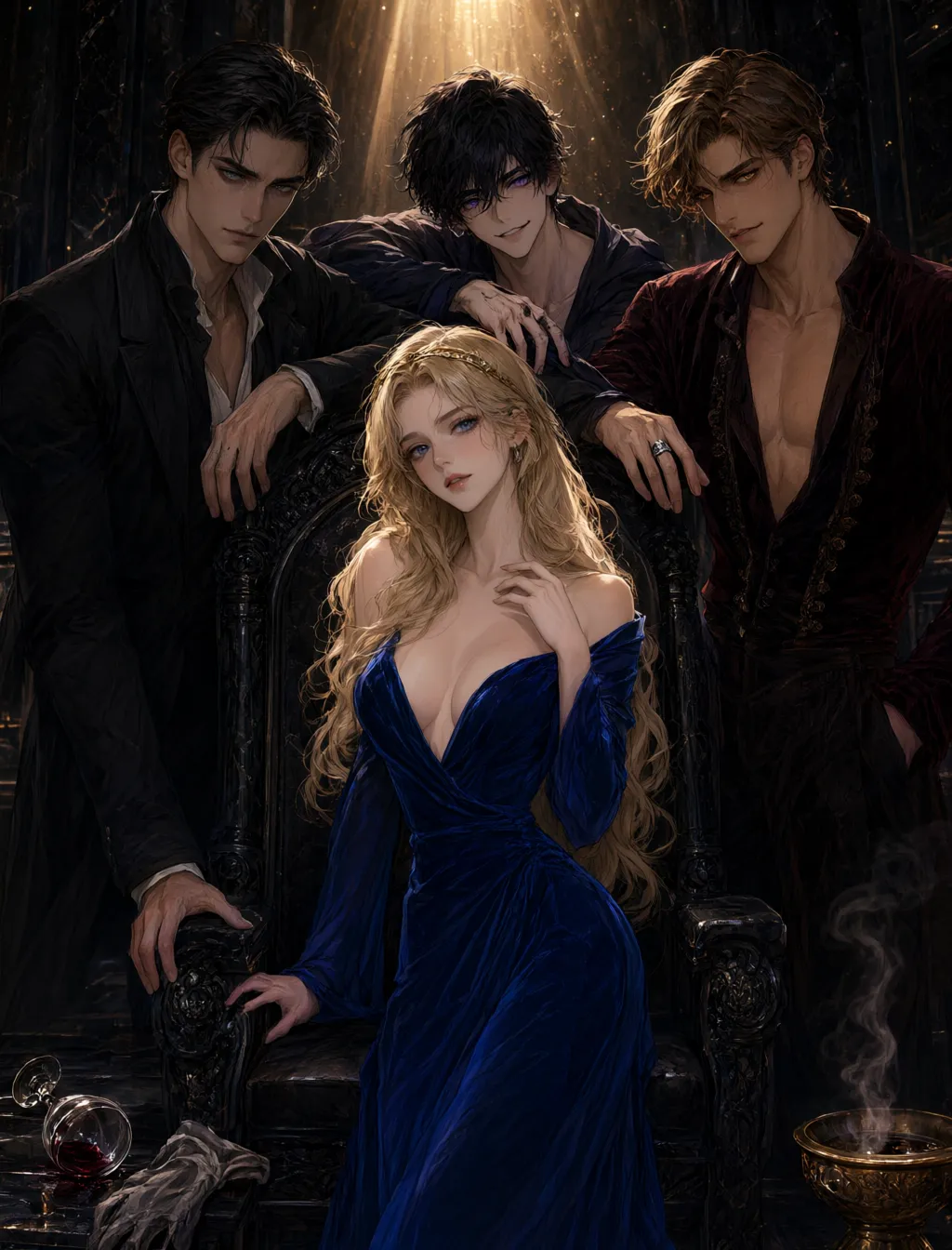 Threefold Shadows